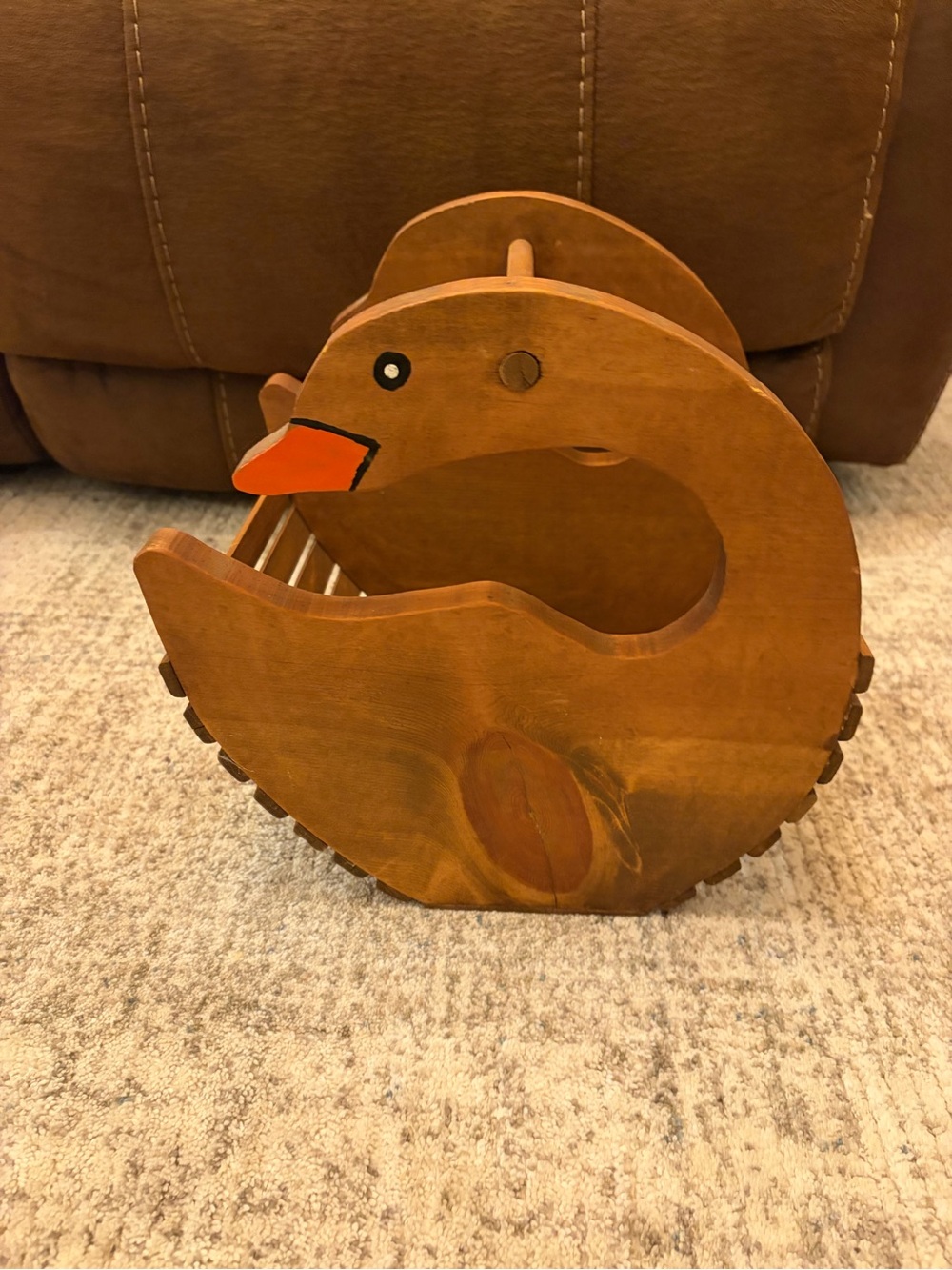 Vintage Goose basket
